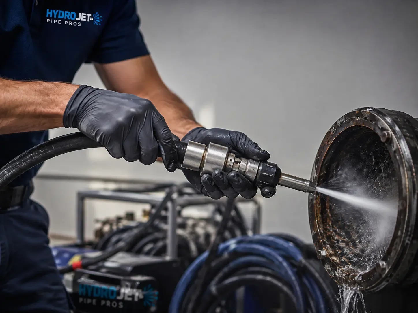 Hydro Jet Pipe Descaling in Conneaut Lake, PA